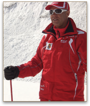 michel Mabboux, moniteur de ski à Megeve