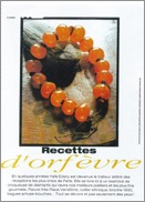 Recettes d'orfèvres - Collier, recette de Yafa Edery, Magazine, Photo Peter Knaup